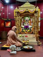 Abhisheka Seva by H.H. Swamiji